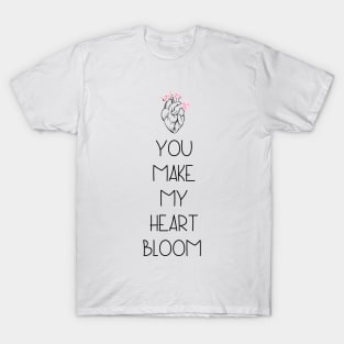 Blooming heart T-Shirt